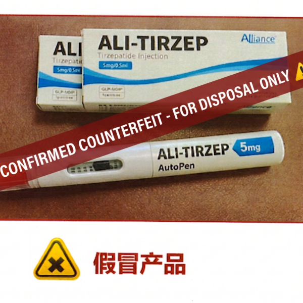 ALI-TIRZEP Counterfeit Product